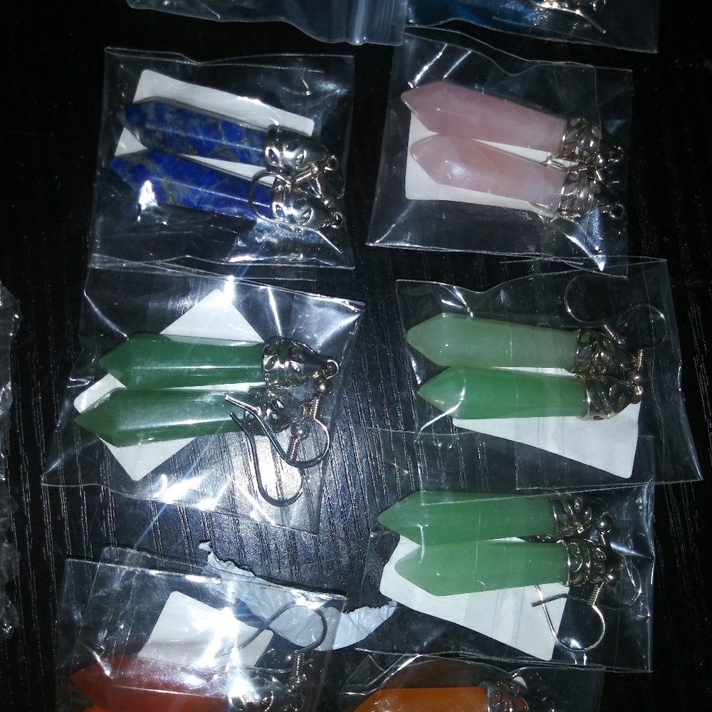 Crystal Earrings - Picture 3 of 5